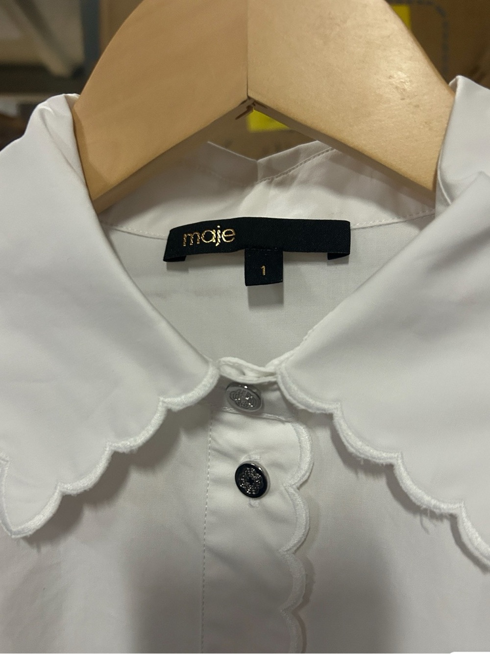 NWOT Maje Shirt - Picture 2 of 6
